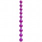 FILA DI 10 PALLINE ANALI - viola