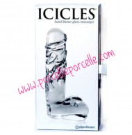 DILDO IN VETRO ICICLES n°40