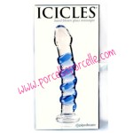 DILDO IN VETRO ICICLES n°5