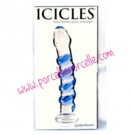 DILDO IN VETRO ICICLES n°5